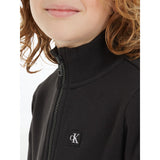 Calvin Klein Ck Black MonAndram Mini Badge Half-Zip Crewneck 4