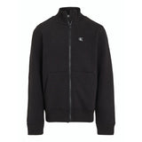 Calvin Klein Ck Black MonAndram Mini Badge Half-Zip Crewneck