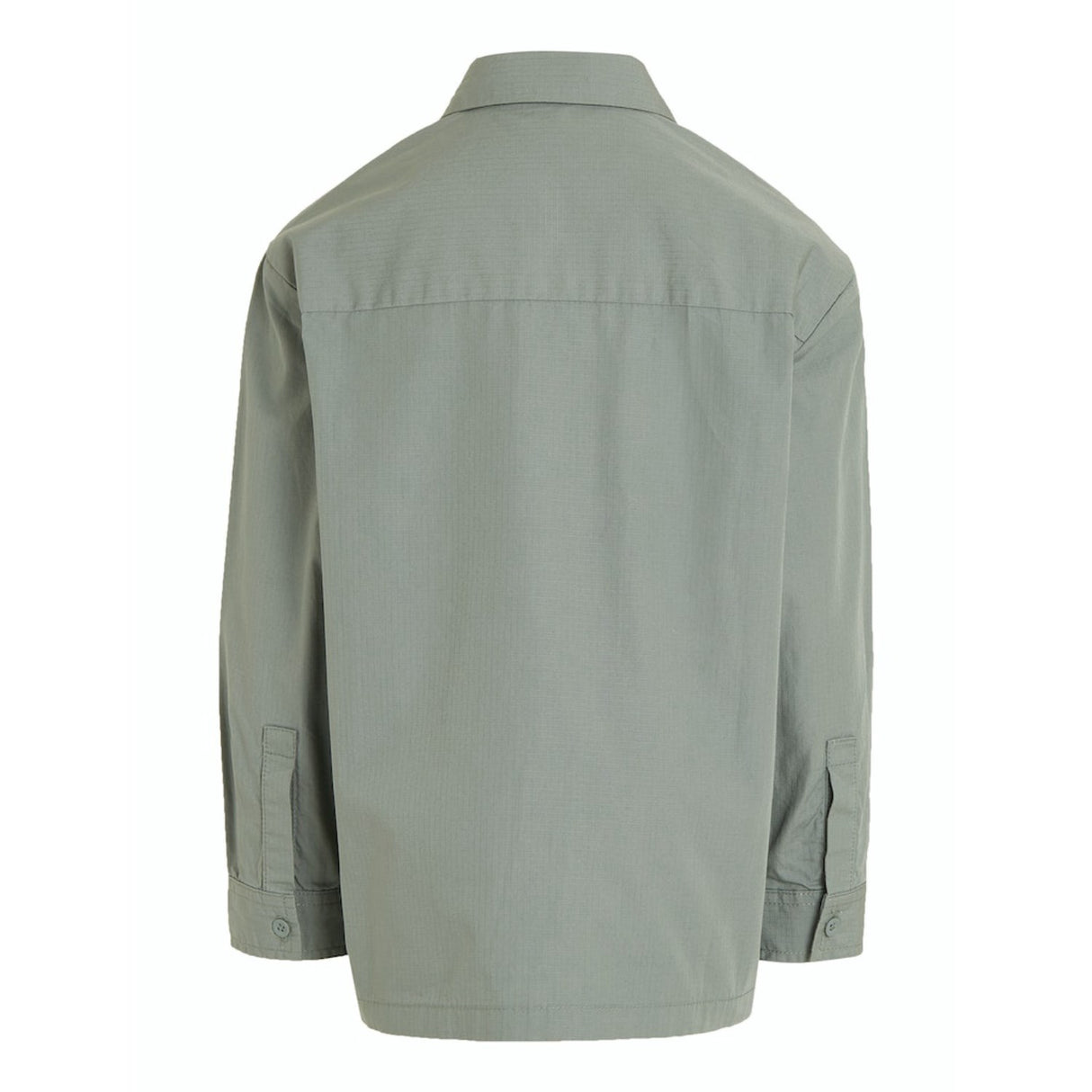 Calvin Klein Meteor Green Cotton Ripstop Shirt 6