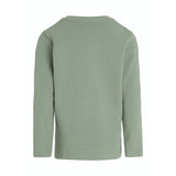 Calvin Klein Meteor Green Ottoman Mono Lwk Blouse 6