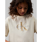 Calvin Klein Afterglow Glitter MonAndram Boxy Tee Ss 4