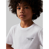 Calvin Klein Bright White Ckj Stack LAndo Tee Ss 5