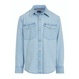 Tommy Hilfiger Denim Mid Wash Denim Shirt 5