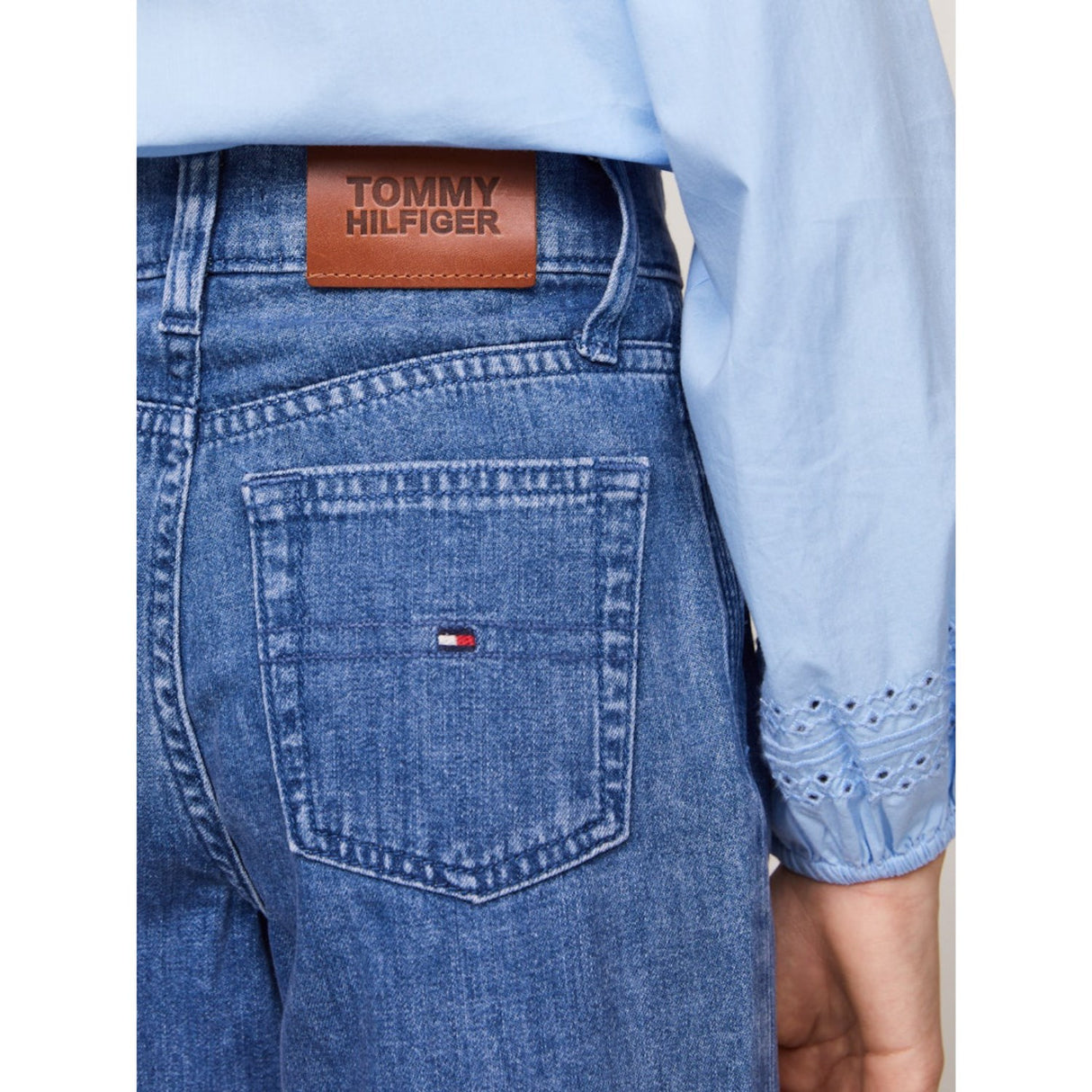 Tommy Hilfiger Ltweightdenim Mabel Front Yoke Denim Jeans