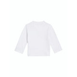 Tommy Hilfiger White Monotype Oval Regular Tee Ls 3