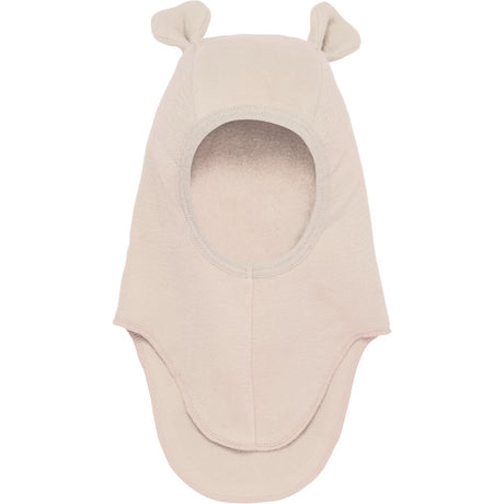 Huttelihut Almond Peach  Balaclava Ears Cotton Fleece