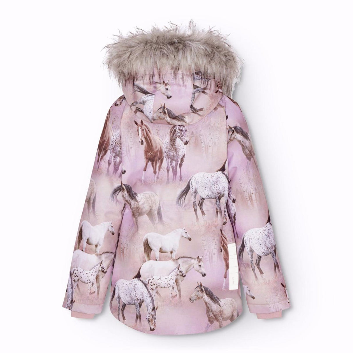 Molo Dreamy Horses Cathy Fur Jacket 8