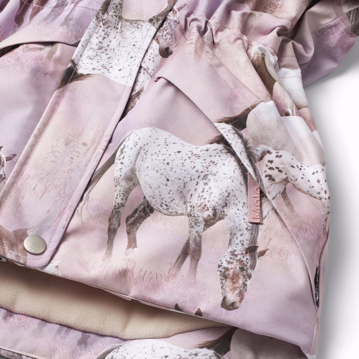 Molo Dreamy Horses Cathy Fur Jacket 13