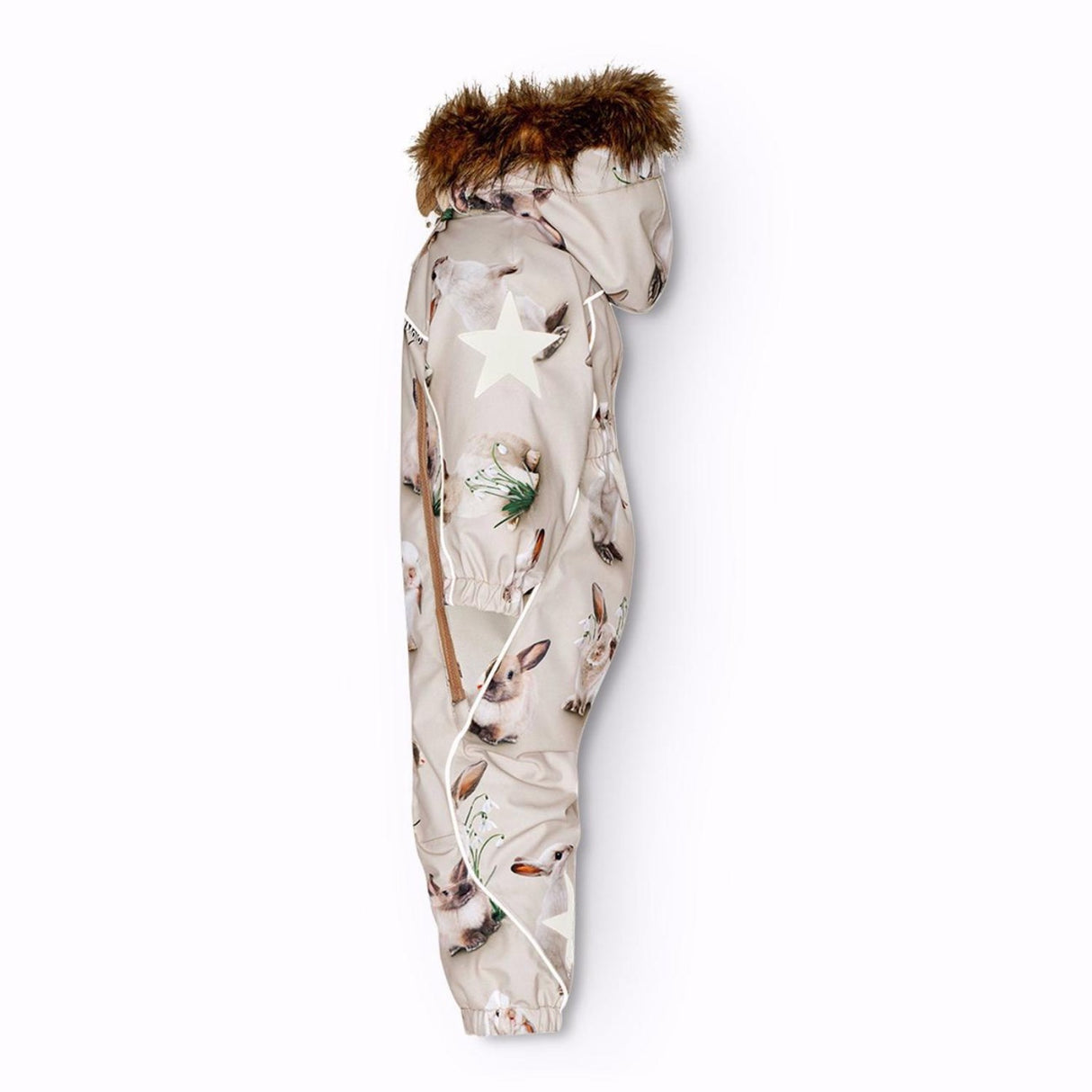 Molo Winter Rabbits Pyxis Fur Snowsuit 7