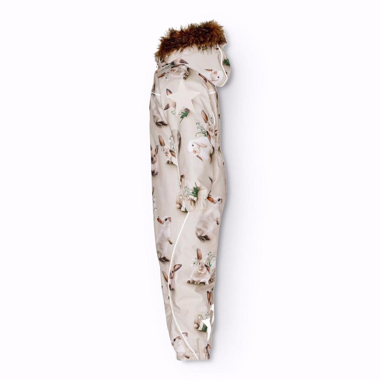 Molo Winter Rabbits Polaris Fur Snowsuit 5