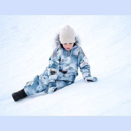 Molo Polar Bear Joy Polaris Fur Snowsuit 2