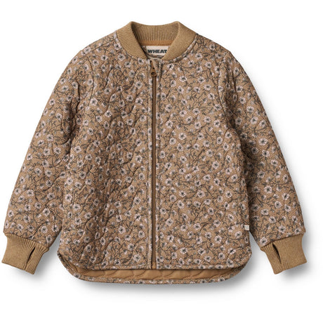 Wheat Caramel Anemones Thermo Jacket Loui