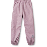 Wheat Soft Lilac Flowers Thermo Rain Pants Um