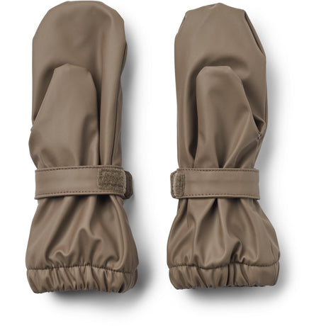 Wheat Dry Wood Rain Mittens Rily