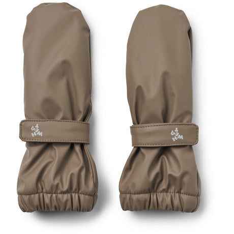 Wheat Dry Wood Rain Mittens Rily