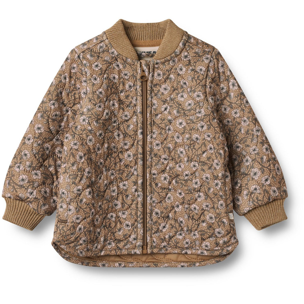 Wheat Caramel Anemones Thermo Jacket Loui