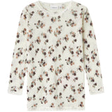 Name It Snow White Wang Wool Needle Blouse Top Noos