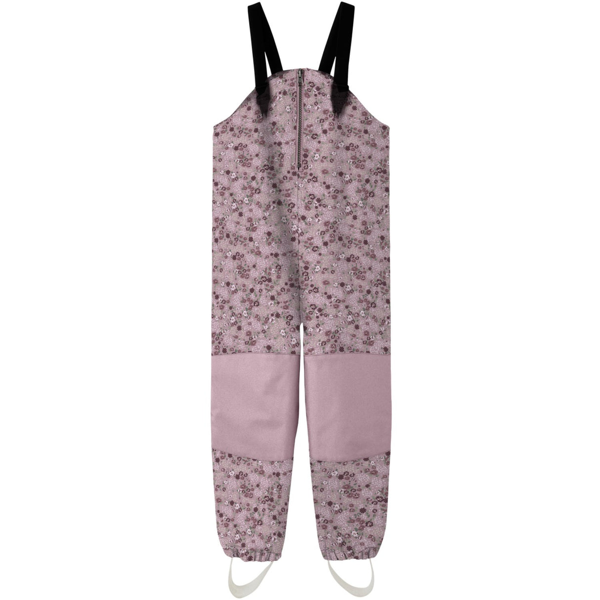 Name It Mauve Shadows Alfa08 Softshell Bib Pants Flower