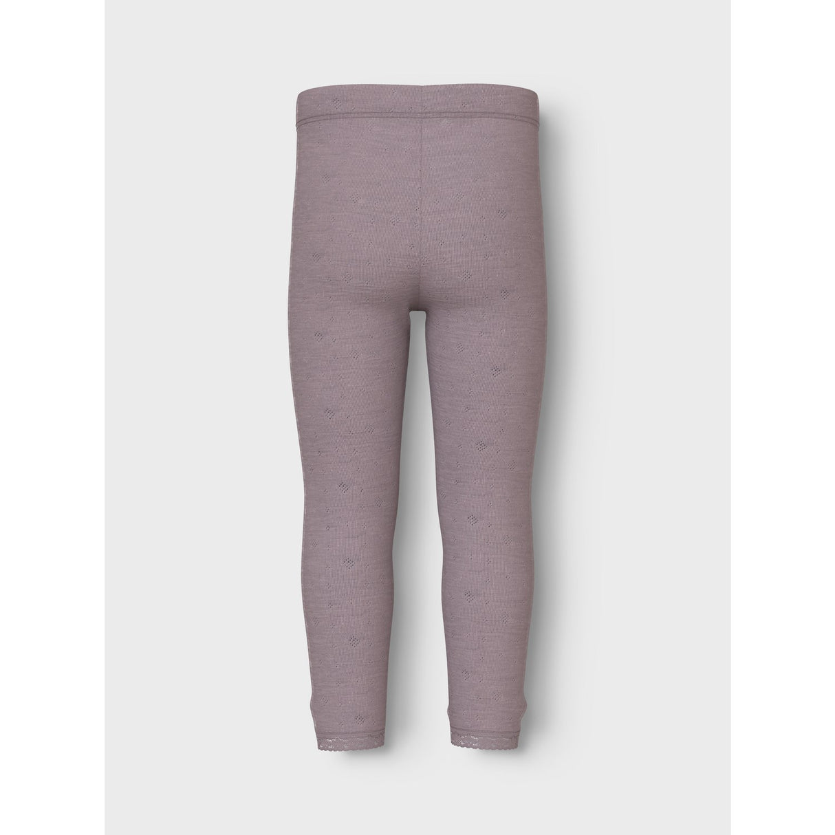 Name It Purple Dove Wang Wool Neddle Legging Solid Noos