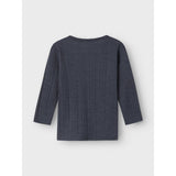 Name It Ombre Blue Wang Wool Needle Blouse Solid Noos 5