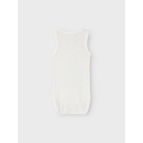 Name It Snow White Wang Wool Needle Tank Bodysuit Ls 2