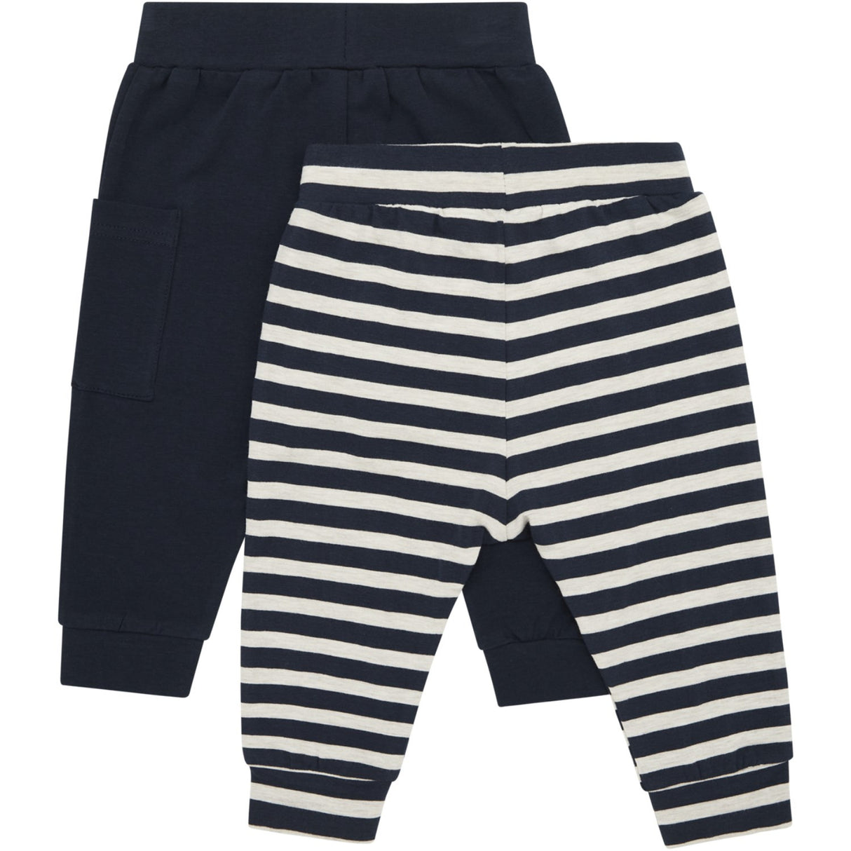 Hust & Claire Navy Baby Gore JAndgingbukser 2-pack