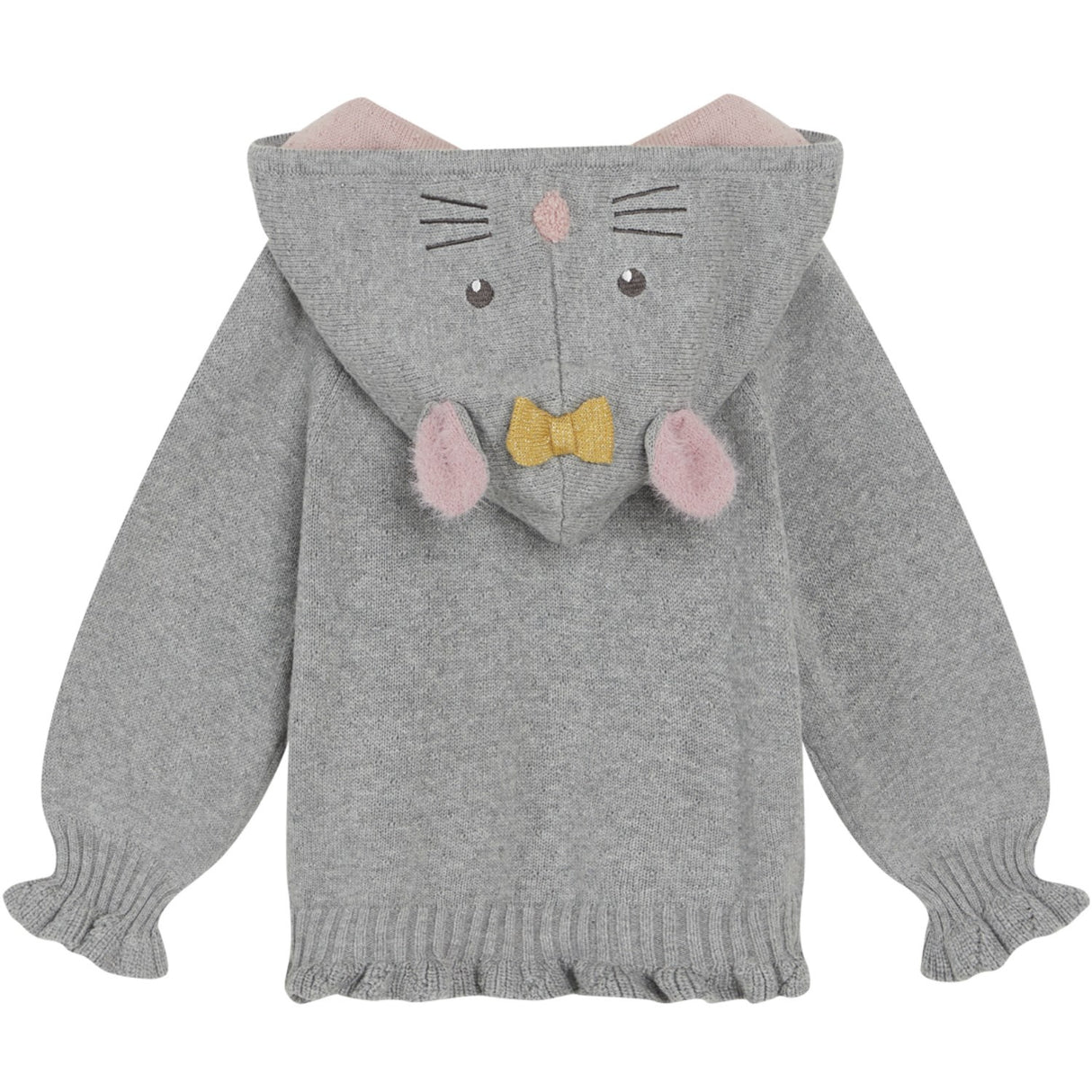 Hust & Claire Light Grey Melange Mini Pinja Pullover 3