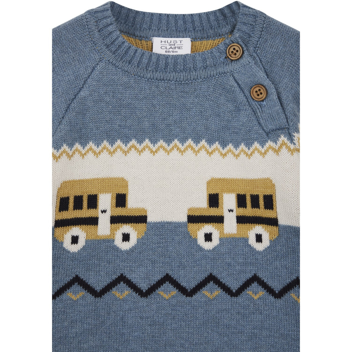 Hust & Claire Ocean Melange Baby Palle Pullover 2