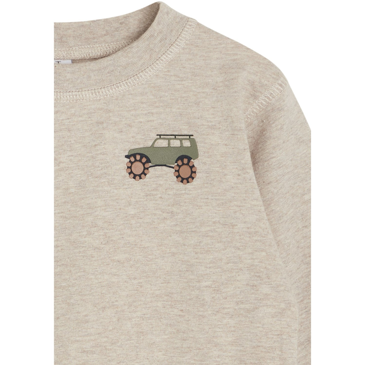 Hust & Claire Beige Melange Anton T-shirt