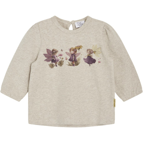 Hust & Claire Beige Melange Alma T-shirt