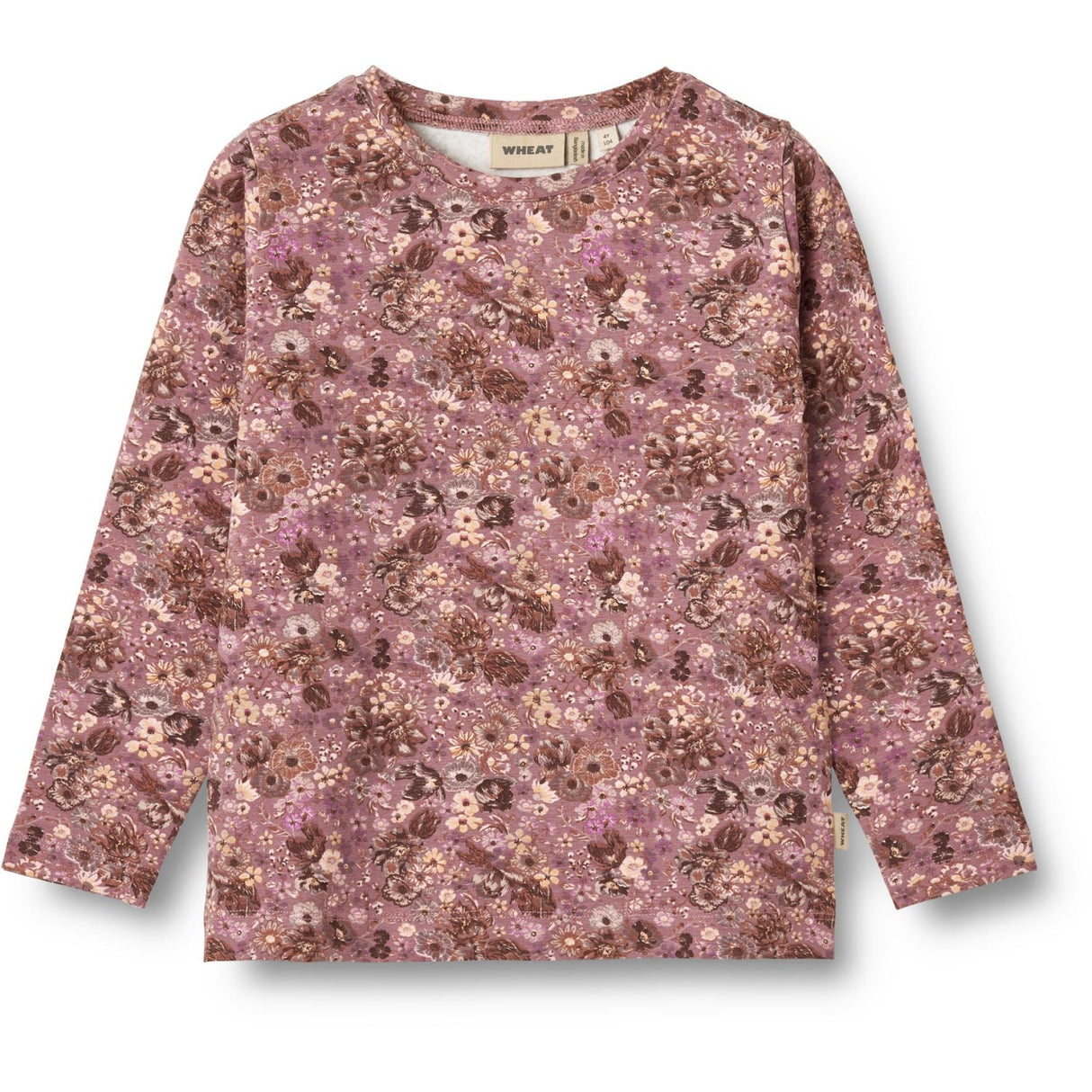 Wheat Lavender Flowers Blouse Manna