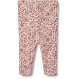 Wheat Pale Rose Flowers Leggings Jules