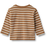 Wheat Caramel Stripe Blouse Dustin