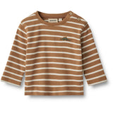 Wheat Caramel Stripe Blouse Dustin