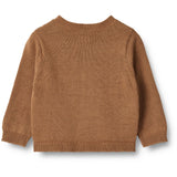 Wheat Caramel Knit Cardigan Siggi