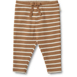 Wheat Caramel Stripe Jersey Pants Manfred