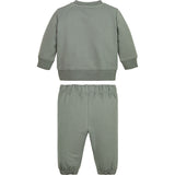 Calvin Klein Meteor Green Monochram CN Sweat Set 4