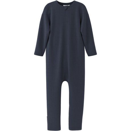 Name It Ombre Blue Wang Wool Needle Nightsuit Solid Noos