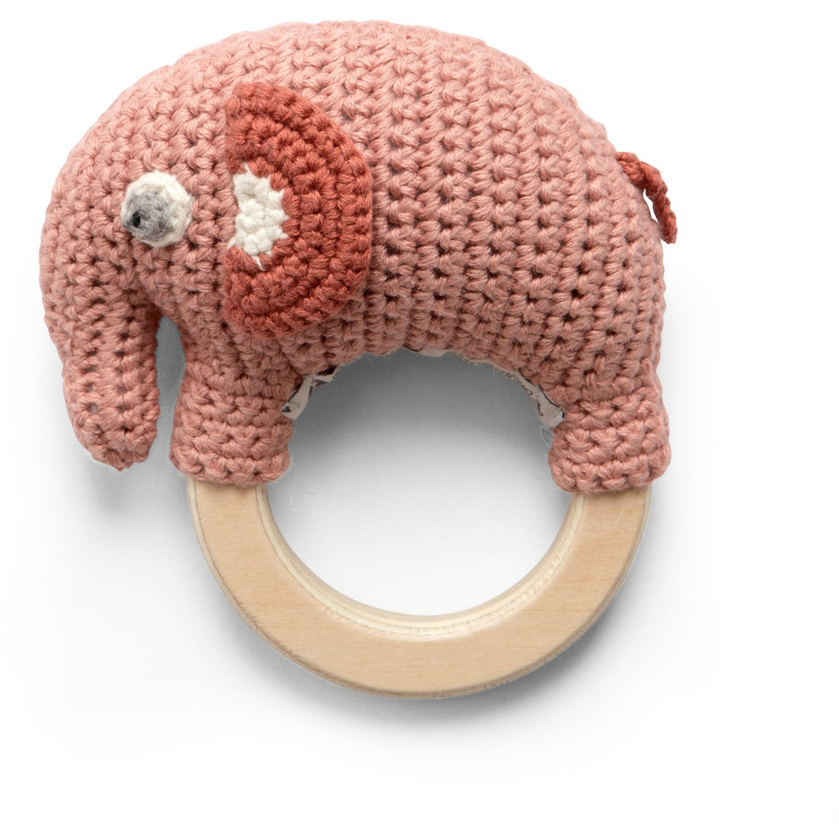 Sebra Crochet Rattle Fanto Blossom Pink