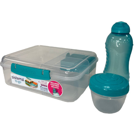 Sistema Bento Lunch 1,65L With 330ml Bottle