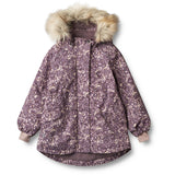 Wheat Purple Tulips Jacket Mathilde Tech