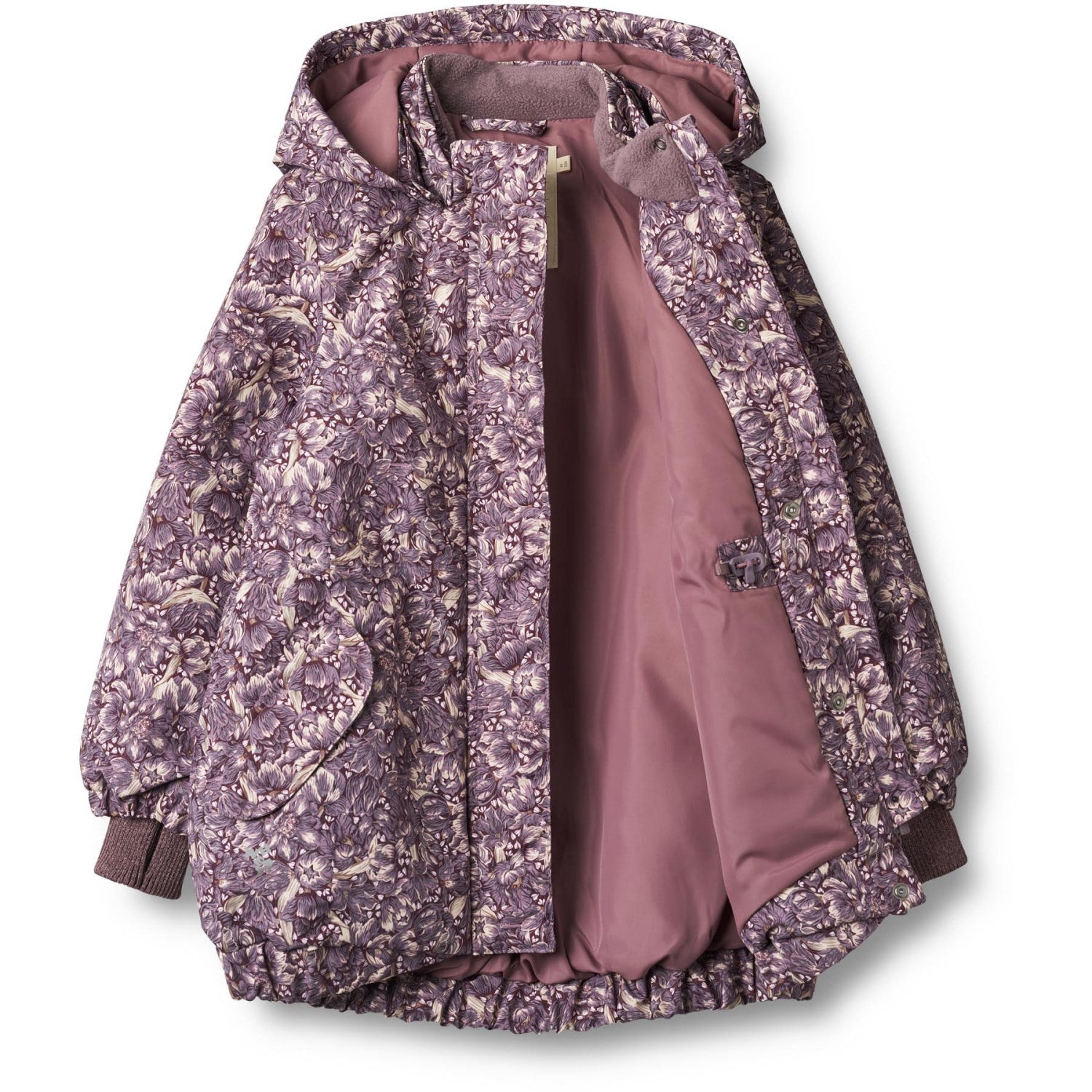Purple floral jacket shop