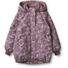 Wheat Purple Tulips Jacket Tove Tech