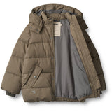 Wheat Dry Wood Puffer Jacket Gael