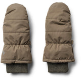 Wheat Dry Wood Puffer Mittens Jazz