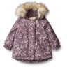 Wheat Purple Tulips Jacket Mathilde Tech