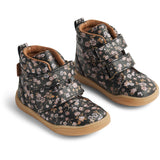 Wheat Black Flowers Bootie Sixanni Tex