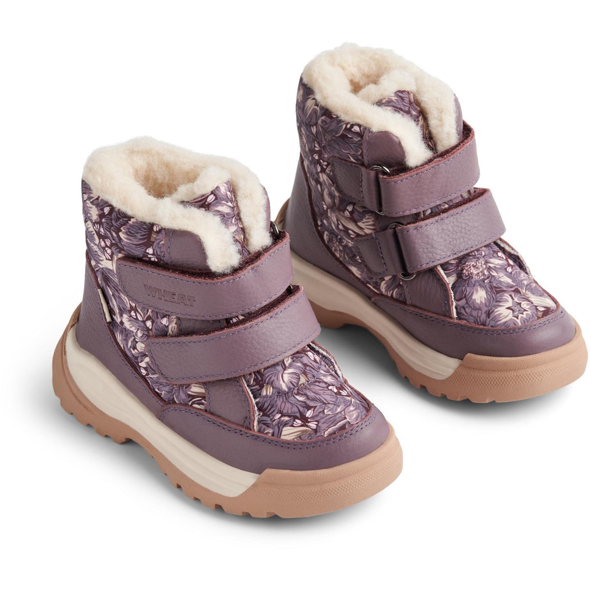 Wheat Purple Tulips Winterboot Millas Tex