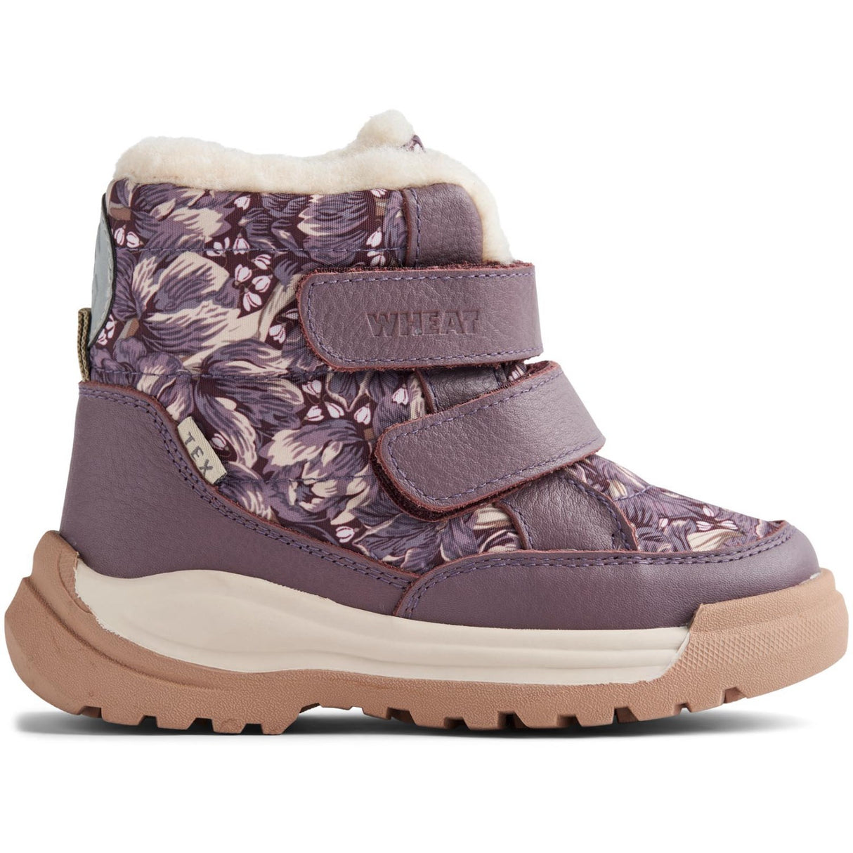 Wheat Purple Tulips Winterboot Millas Tex