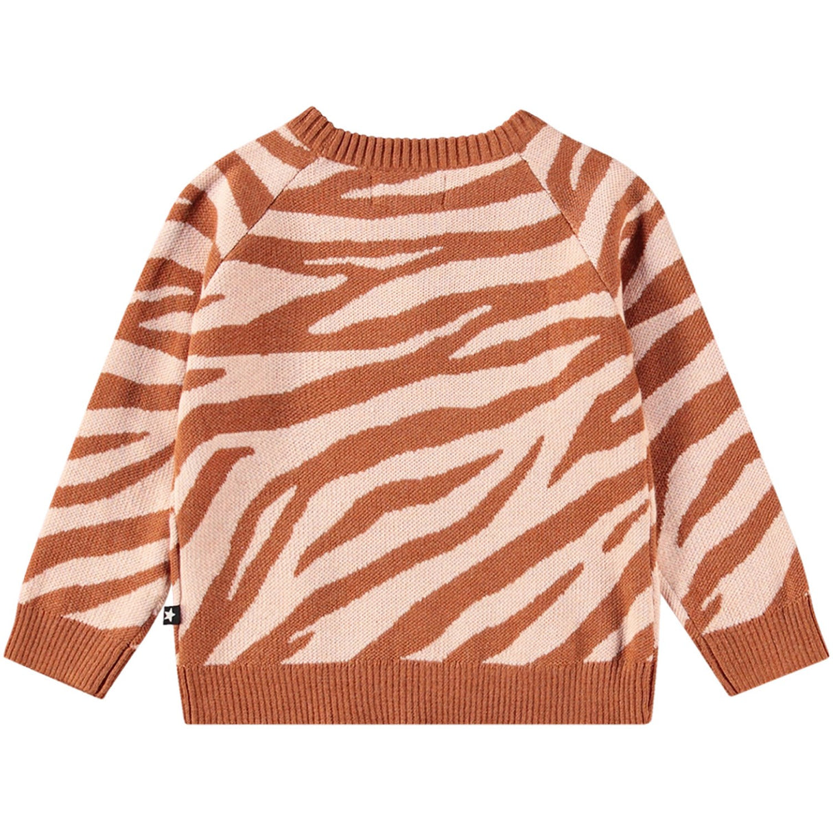 Molo Baby Zebra Knit Gilby Crewneck 4